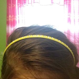 Yellow headband